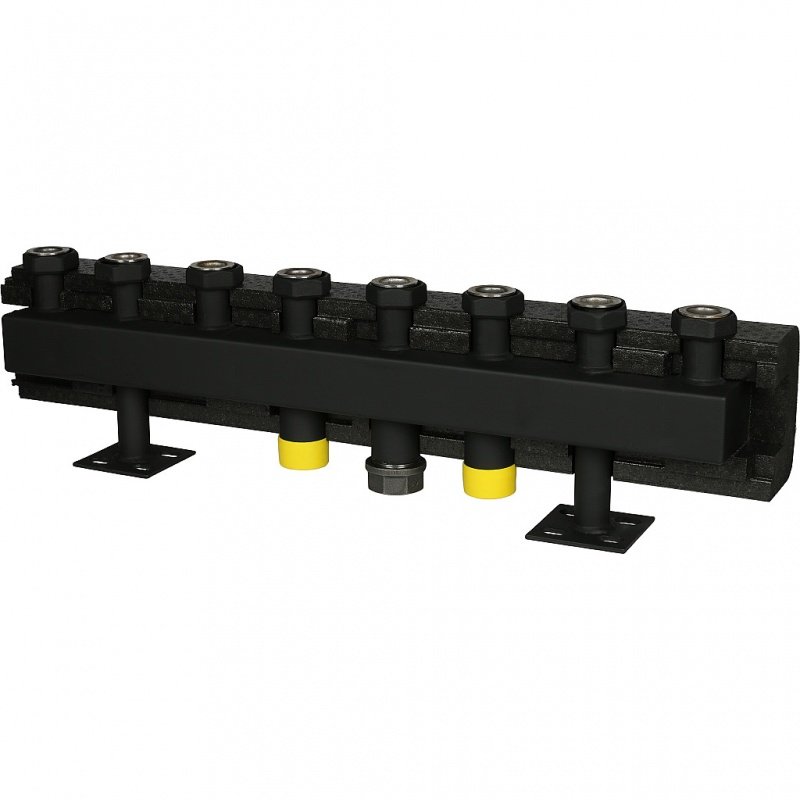 Распределительный коллектор STOUT на 4 контура DN32, в теплоизоляции SDG0016005004 - Вид №1