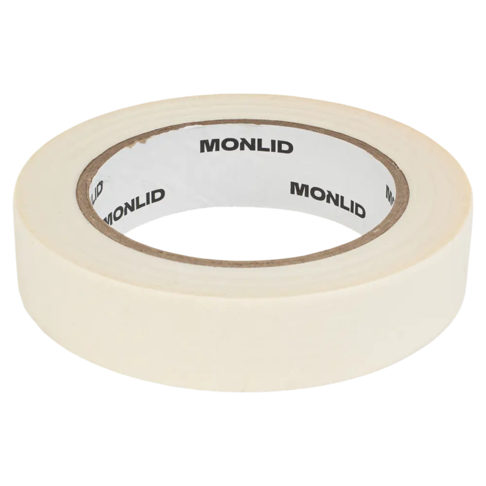 Малярная лента MONLID 25 мм × 50 м - профессиональная бумажная лента для малярных работ 89418312 STLM-1581514