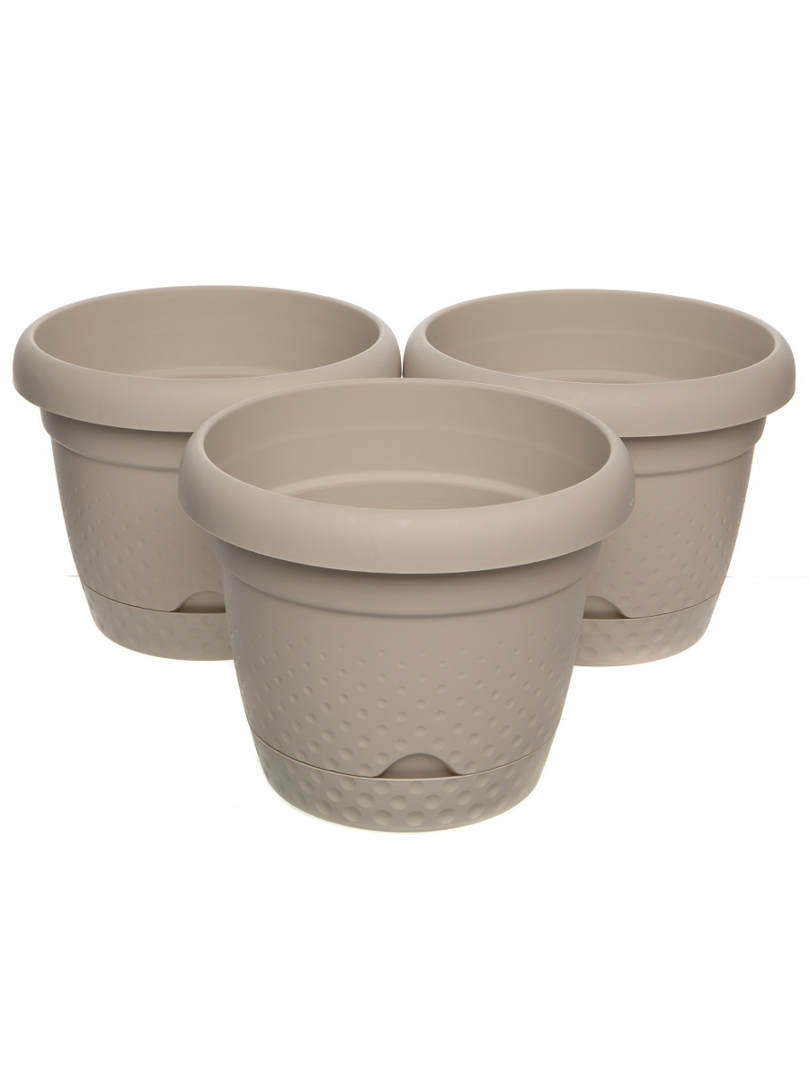 Горшок для цветов Lupo 2.2L Beige NAVAKO 16169 - Вид №3