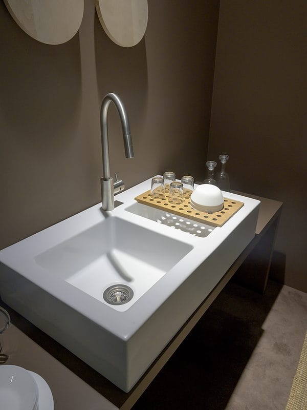 Керамическая раковина с 2 ваннами Ceramica Flaminia ACQUAFOOD ARCH-00101917 - Вид №1