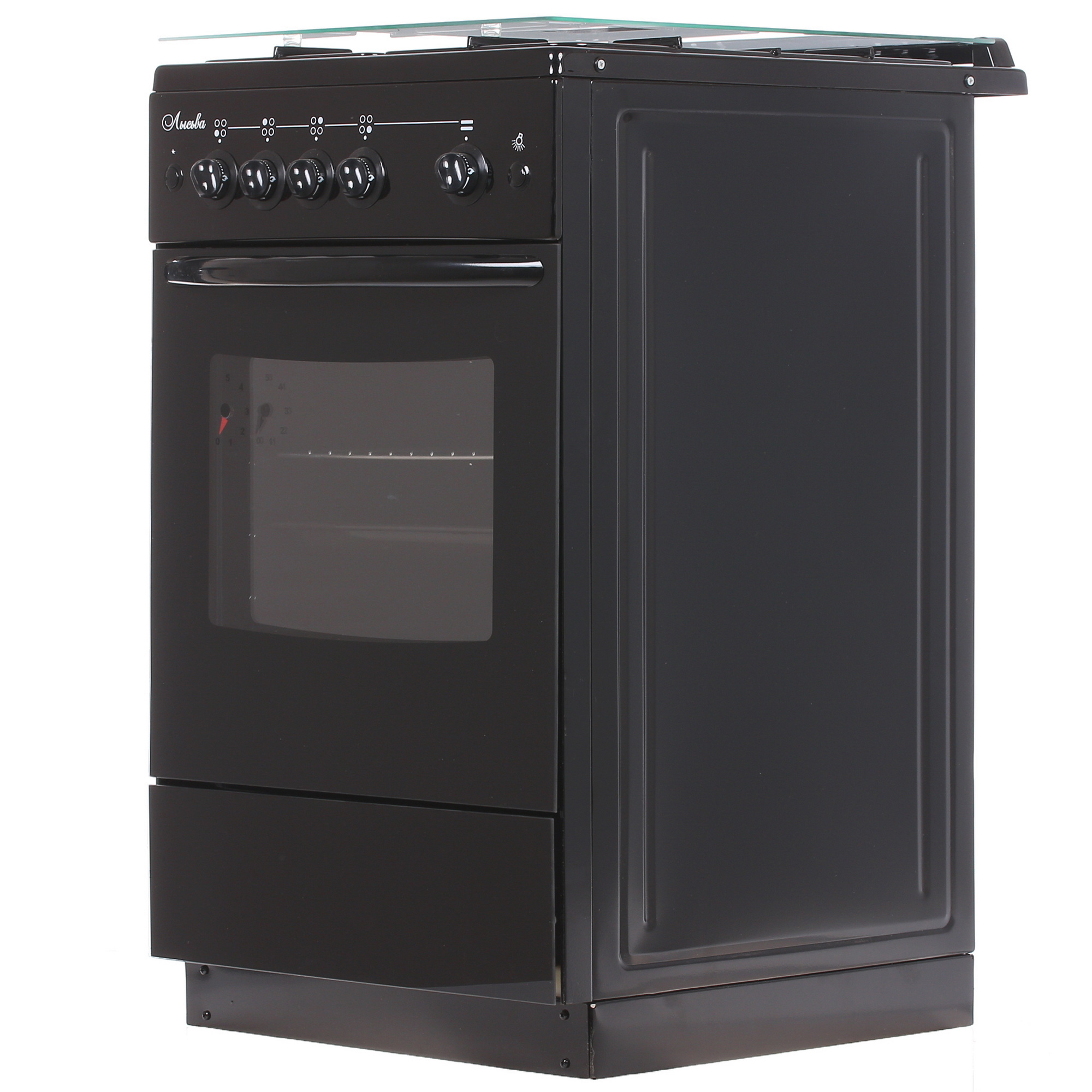 1155443 Газовая плита Лысьва ГП 400 М2С -2у черный STDN-0101530 - Вид №2