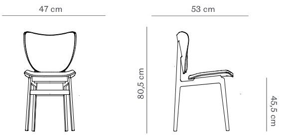 NORR11 Стул из дуба Elephant sun-id-1370178 - Вид №5