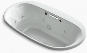 KOHLER Underscore Oval 66 K-5716-XHGH-95