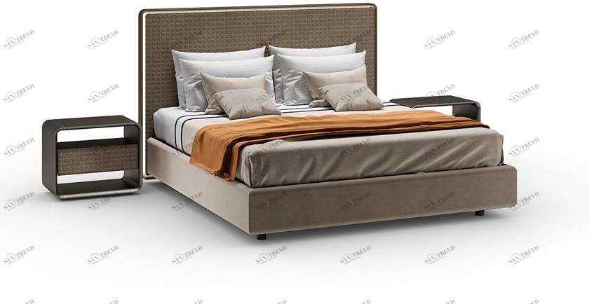 Reflex Двуспальная кровать в коже Oh sun-id-1365877