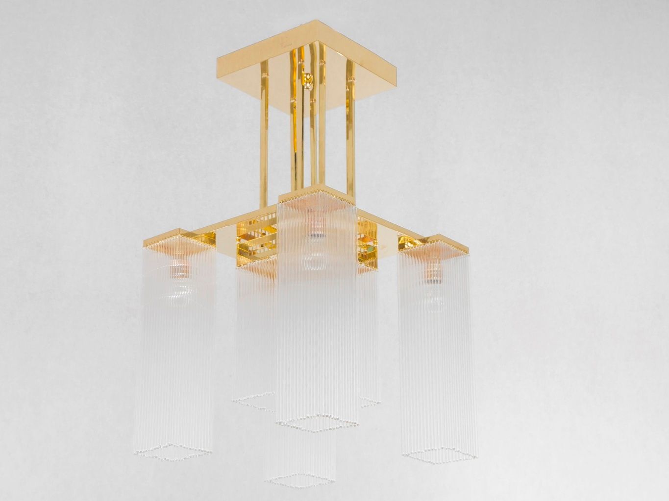 Подвесной светильник ручной работы из латуни Patinas Lighting Hoffmann ARCH-00130461 - Вид №8