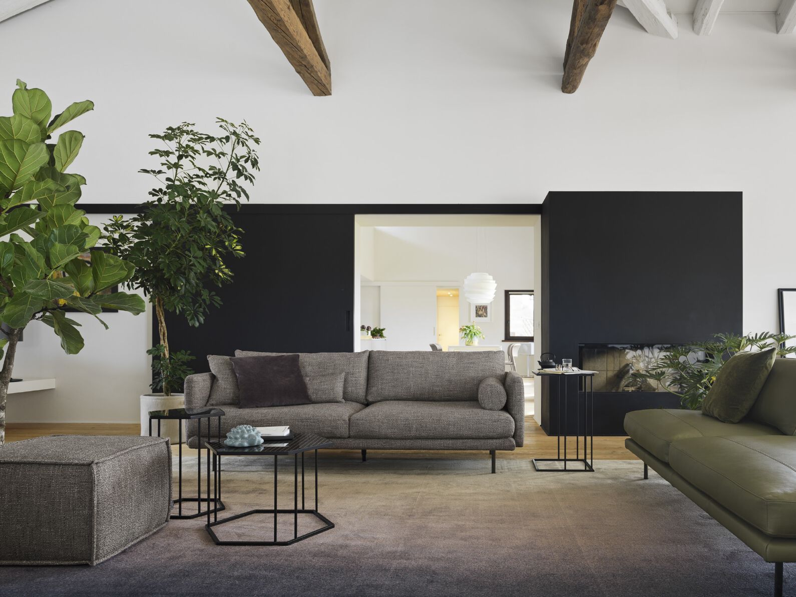 3-местный тканевый диван Calligaris Mies ARCH-00061469 - Вид №3