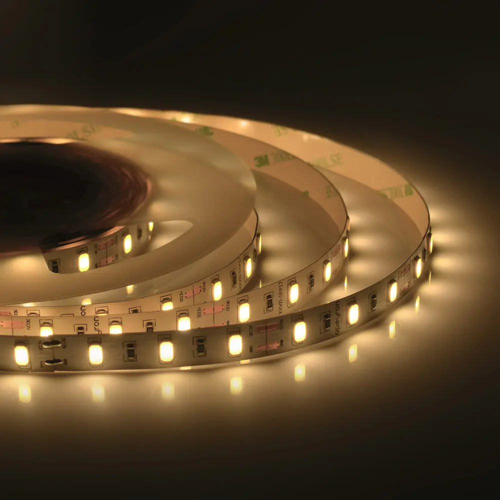 Светодиодная лента 11Вт/60LED/м свет тёплый белый IP20 APEYRON STLM-2160502
