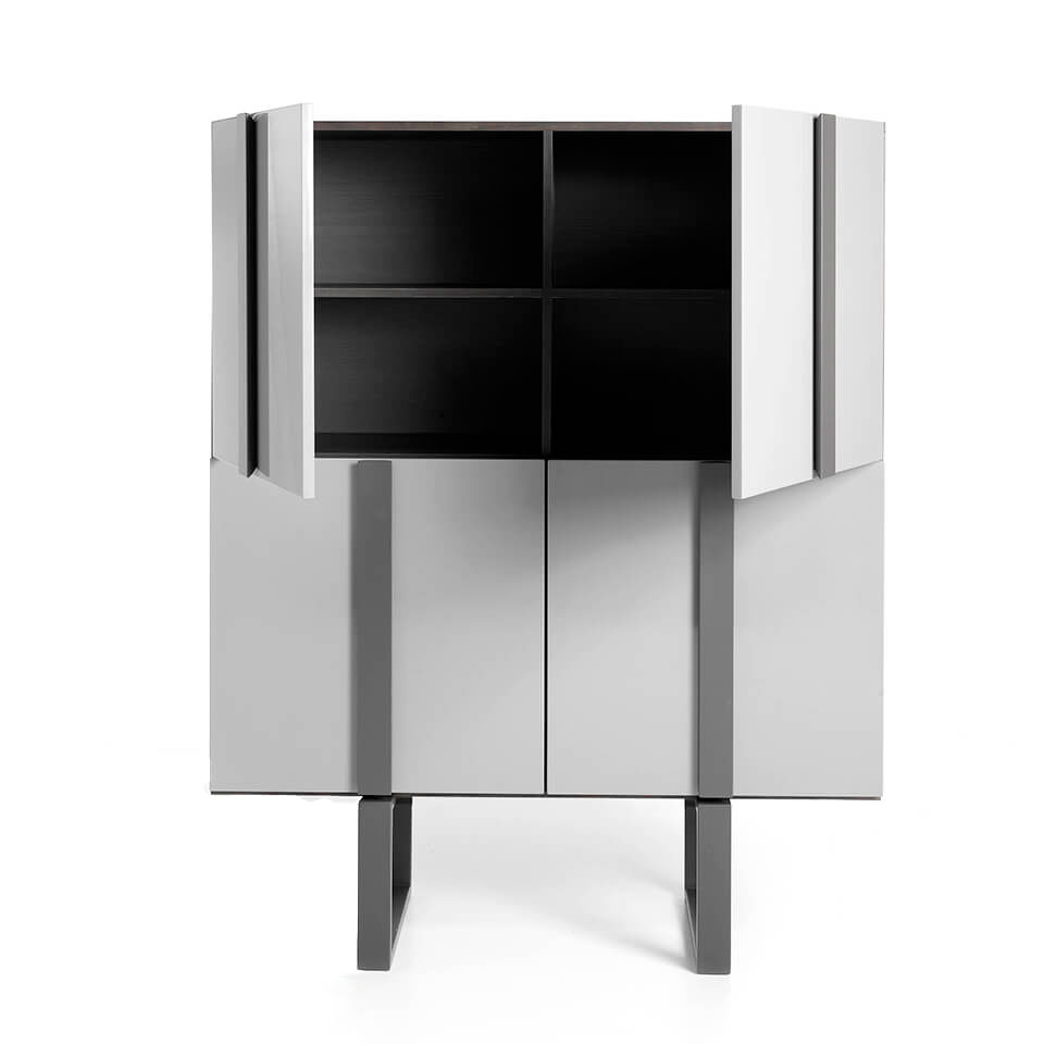 077674 Лакированный буфет серый RAL7037 Angel Cerda CP1706  - Вид №7