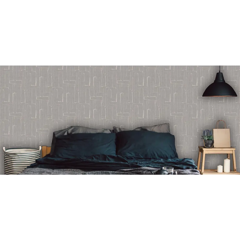 Флизелиновые обои VOG Collection Essen в элегантном темно-сером оттенке 89361755 STLM-1432573 - Вид №2