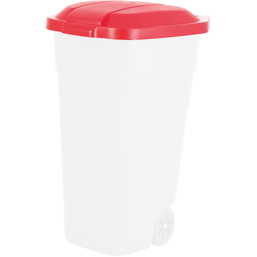 Крышка контейнера для раздельного сбора мусора Plast Team цвет красный STLM-2002918