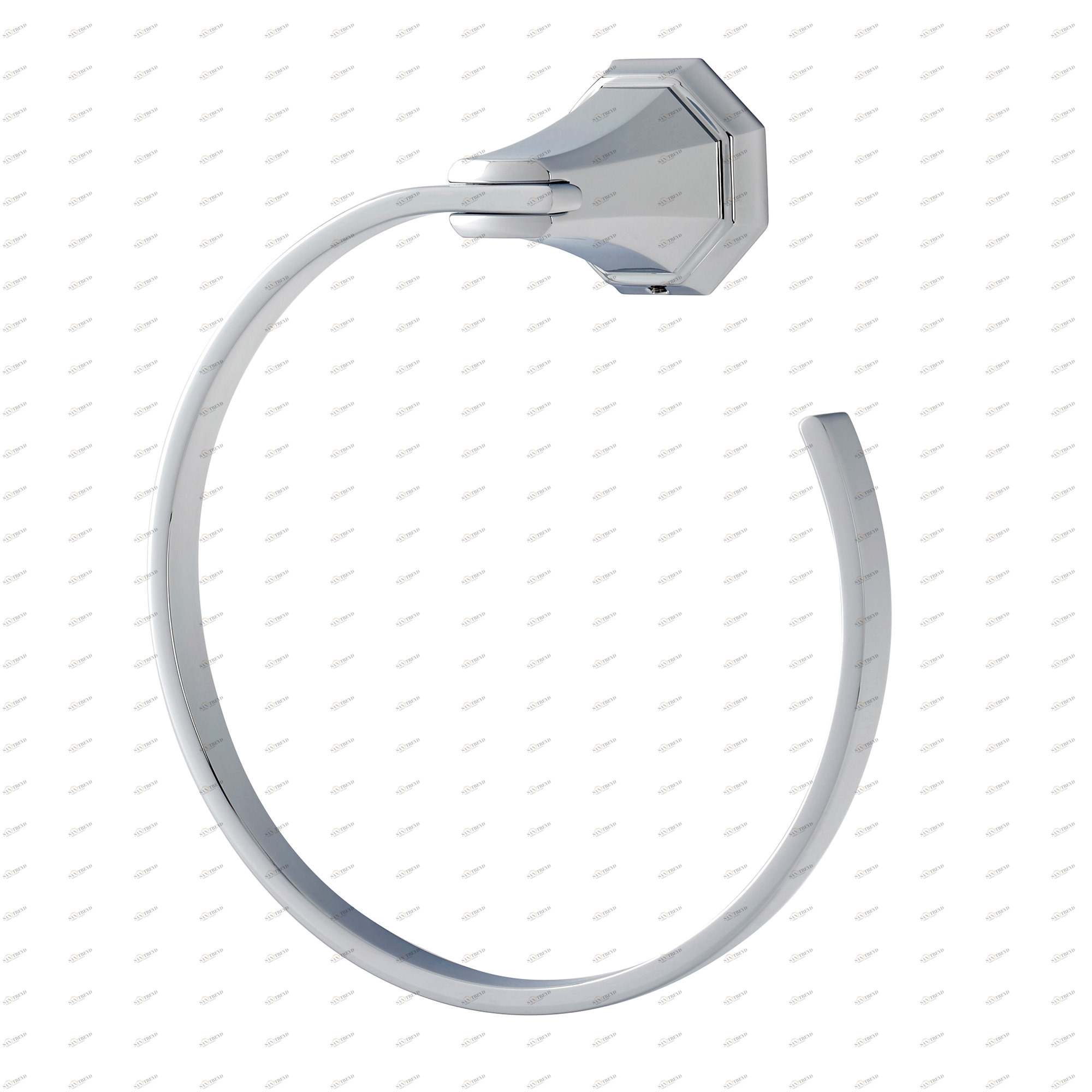 Traditional bathrooms Кольцо для полотенца в стиле ар-деко Pr6135.bn 