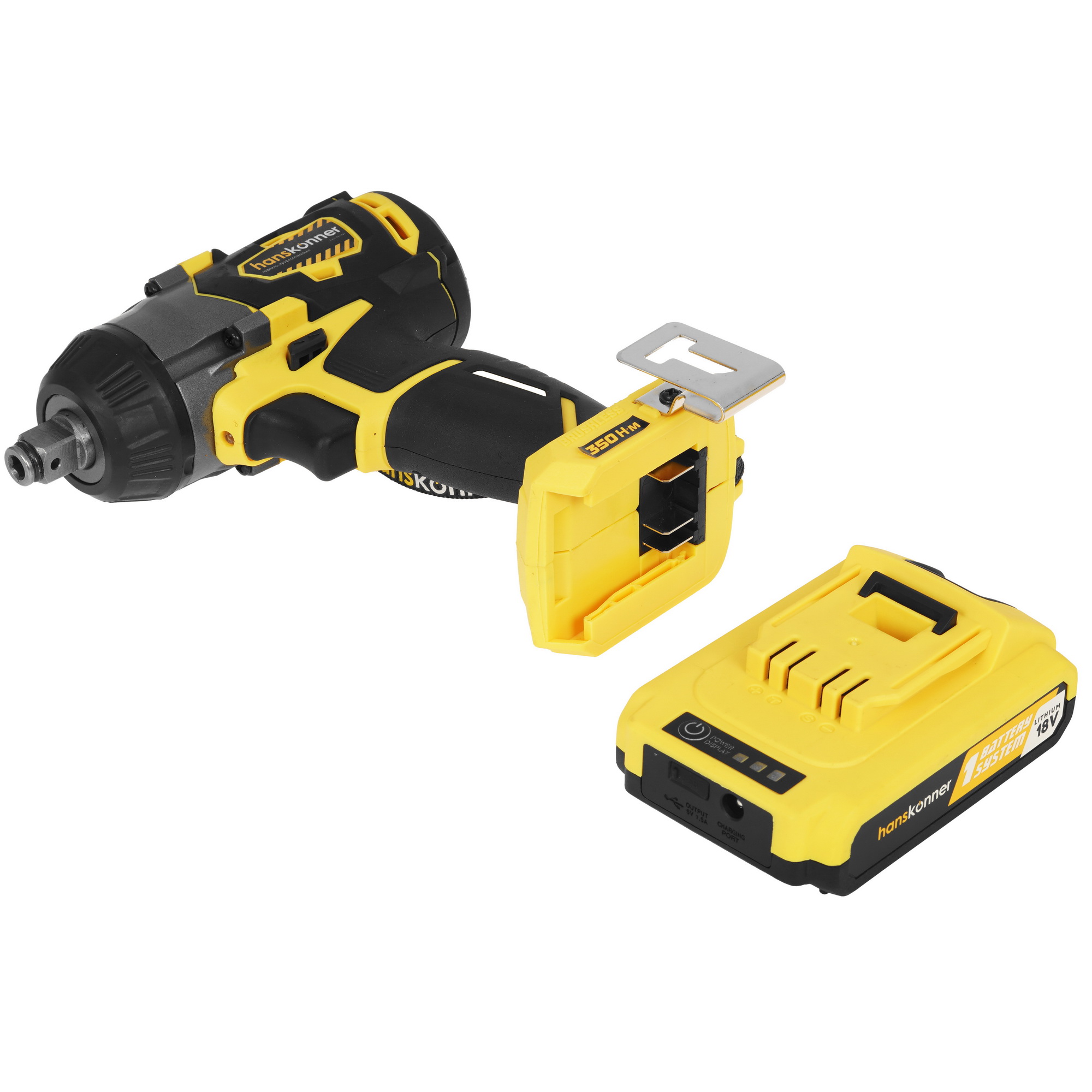 Гайковерт Hanskonner HCD18350S 8157082 STDN-0084392 - Вид №5