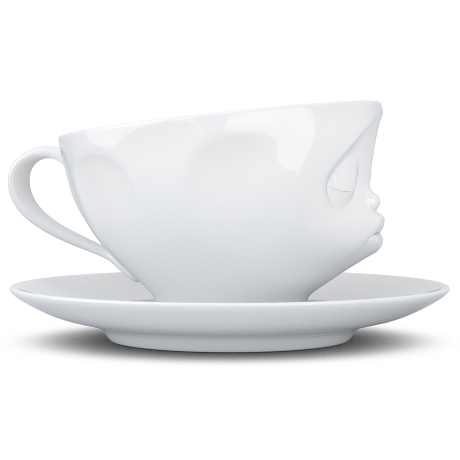 T01.42.01 Чайная пара tassen kissing 200 мл белая Tassen by FIFTYEIGHT PRODUCTS  - Вид №8