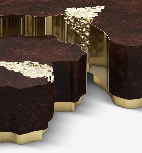 Malabar Низкий стол из бриара Horizon sun-id-1402321 - Вид №5