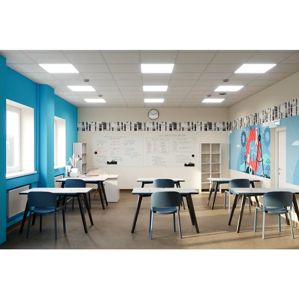 Потолочная плита Pokrover Волга 600x600x12 мм 7.2 м² STLM-2201766 - Вид №1