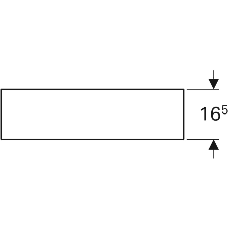 840962000 Настенная полка Geberit iCon Geberit  - Вид №16