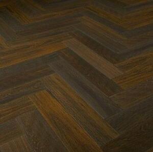 Паркет Ёлка Solidfloor New classic Лувр Дуб Натур с брашью (Текстурированная) 610х122 мм.