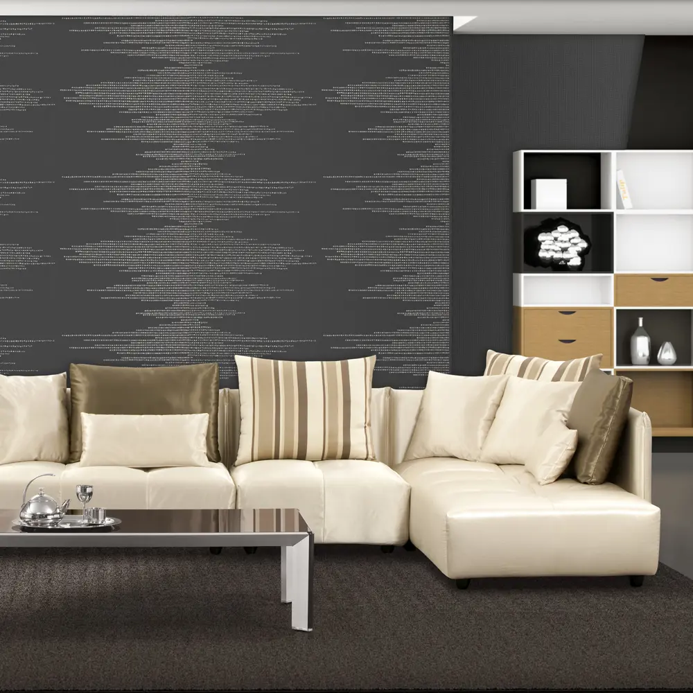 Обои флизелиновые Erismann Pixel черные 1.06 м ЭР60263-05 STLM-2189752 - Вид №4