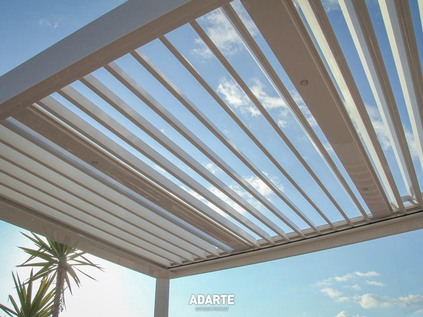 ADARTE Алюминиевая пергола с регулируемыми жалюзи  A101  - Вид №12