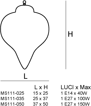 Siru Подвесной светильник из муранского стекла Goccia sun-id-1419652 - Вид №3