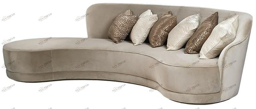 Paolo Castelli 4-х местный бархатный диван sun-id-1442572