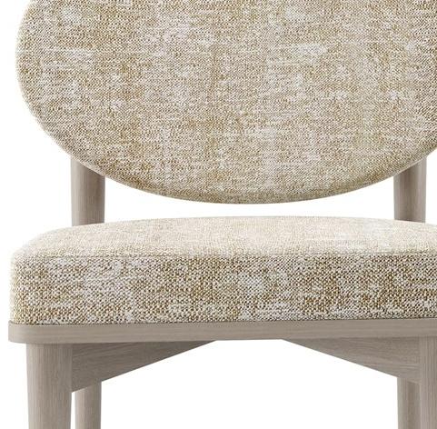 FRATO Стул из ткани  Fup110012aaa  - Вид №2