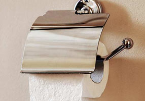 Gentry Home Керамический держатель стакана St James Темный никель GH101359  - Вид №1