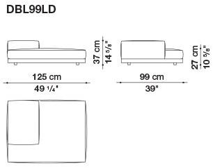 B&B Italia Кожаный диван Dock sun-id-1441060 - Вид №124