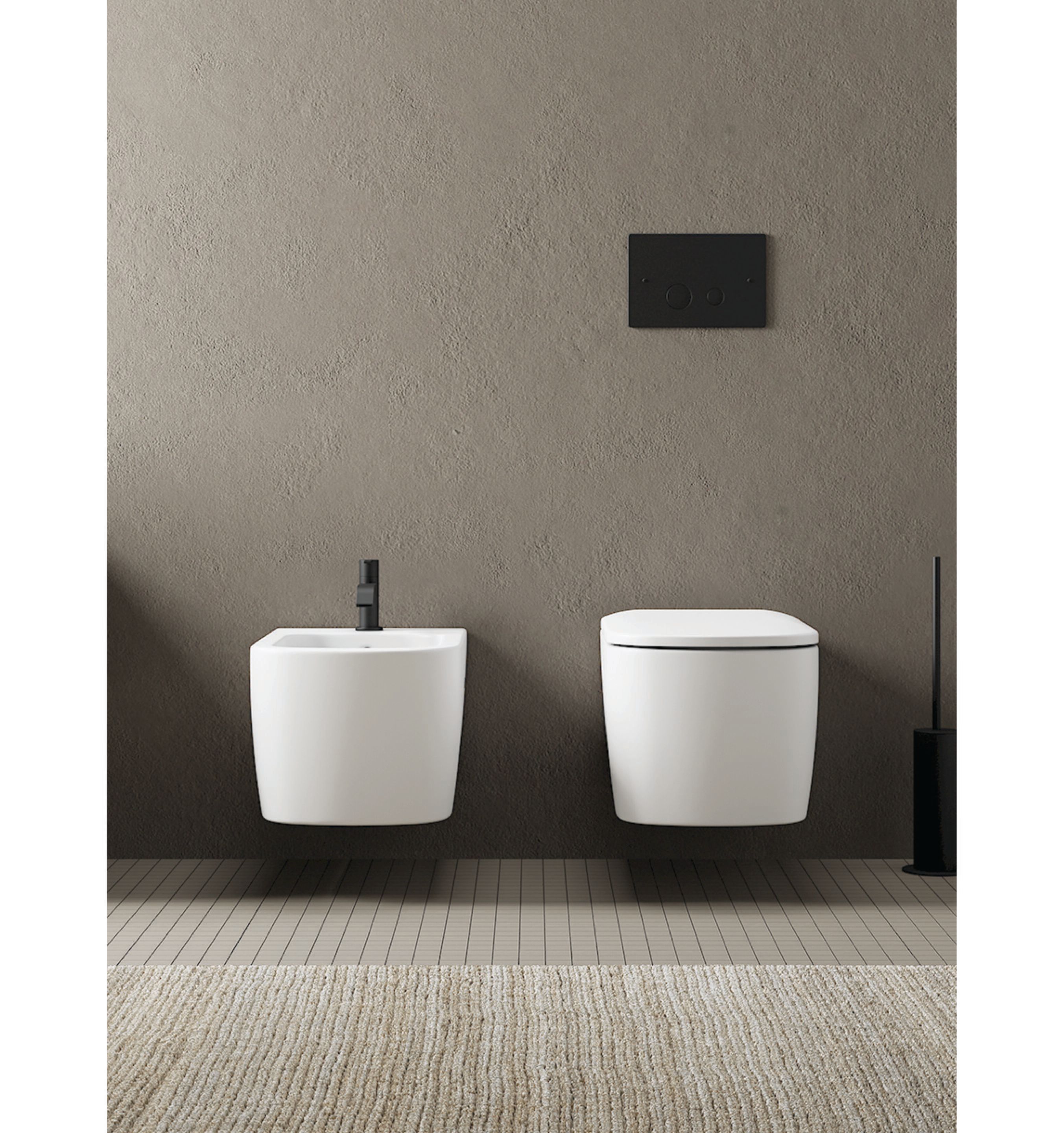 Керамический подвесной туалет Nic простой ARCH-00102648 - Вид №1