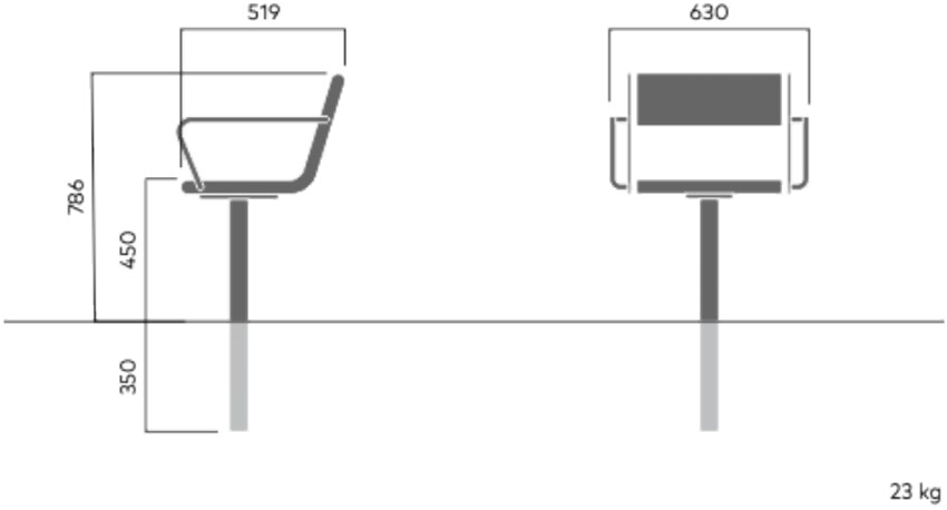 VESTRE Садовый стул из стали и дерева April sun-id-1451923 - Вид №10