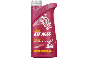 18729954 Синтетическая трансмиссионная жидкость ATF AG55, 1 л 1375 MANNOL