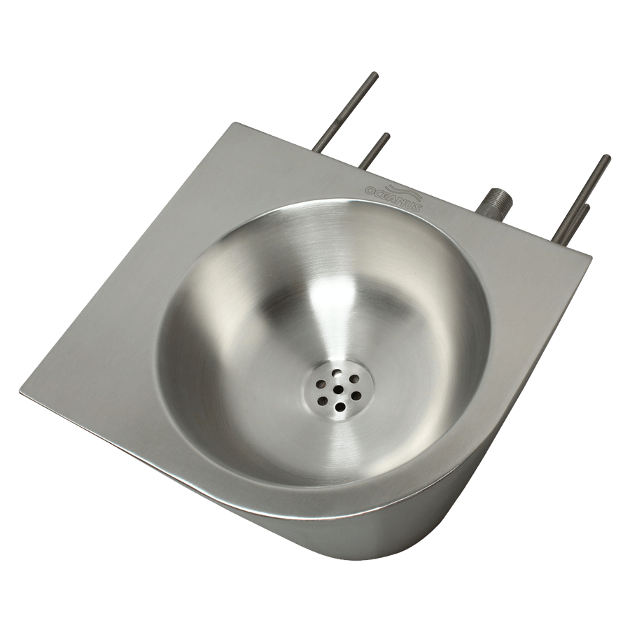 3-022.1  Раковины подвесные Public Steel  - Вид №2