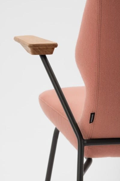 Мягкий тканевый стул с подлокотниками prostoria Oblique ARCH-00090884 - Вид №5