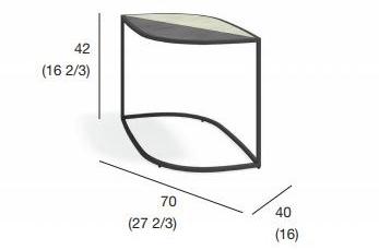 RODA Садовый стол высокий Leaf sun-id-1395862 - Вид №9