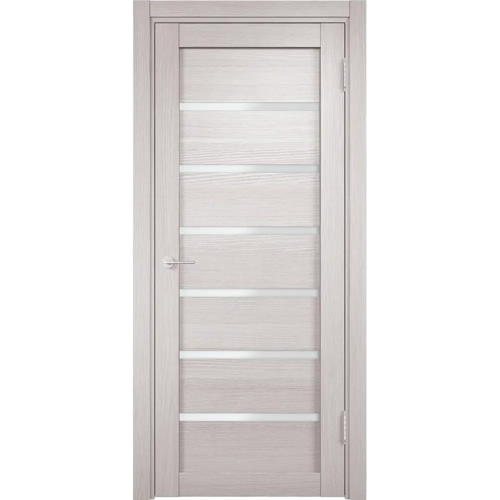 Дверь межкомнатная Кельн остекленная HardFlex ламинация цвет бора 70x200 см (с замком и петлями) 89157477 STLM-2038251 ELDORF 