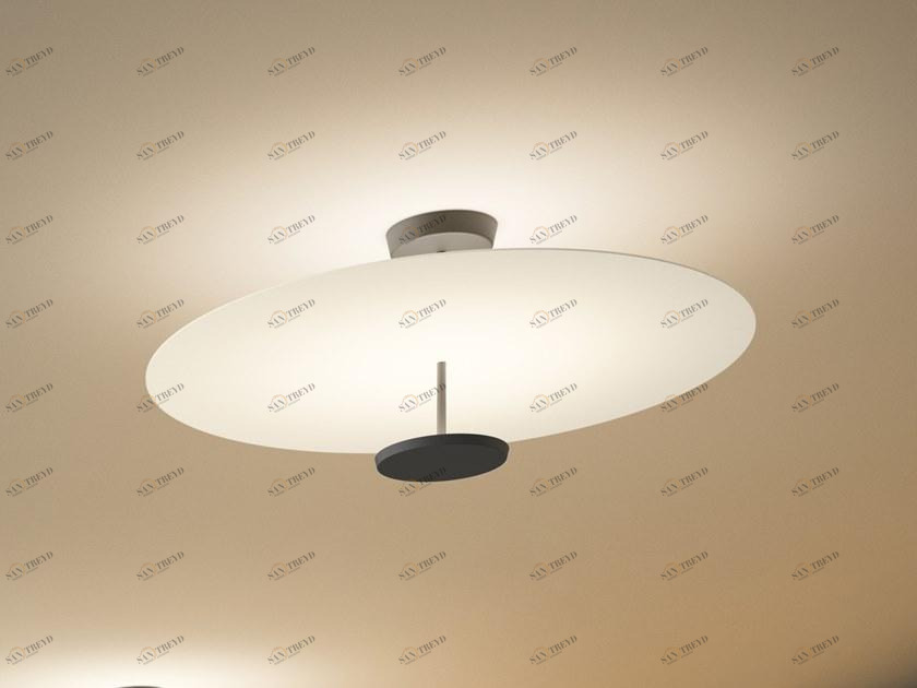 Vibia Металлический светодиодный потолочный светильник Flat 5915