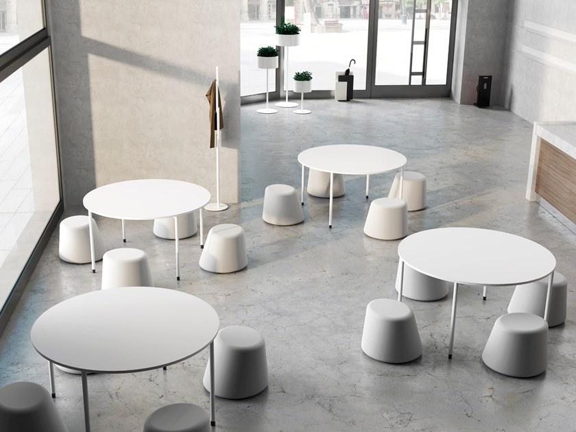 Systemtronic Круглый обеденный стол из нпл sun-id-1387141 - Вид №2