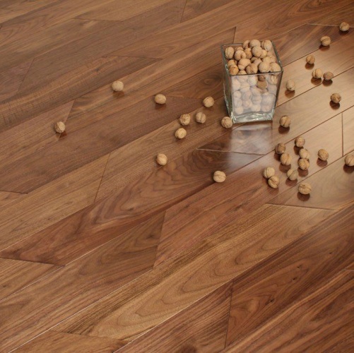 Паркет Ёлка Marco Ferutti Louvre Американский Орех Европейский (Грецкий) Любая на выбор (Гладкая) 400х70 мм 2600700106 - Вид №5