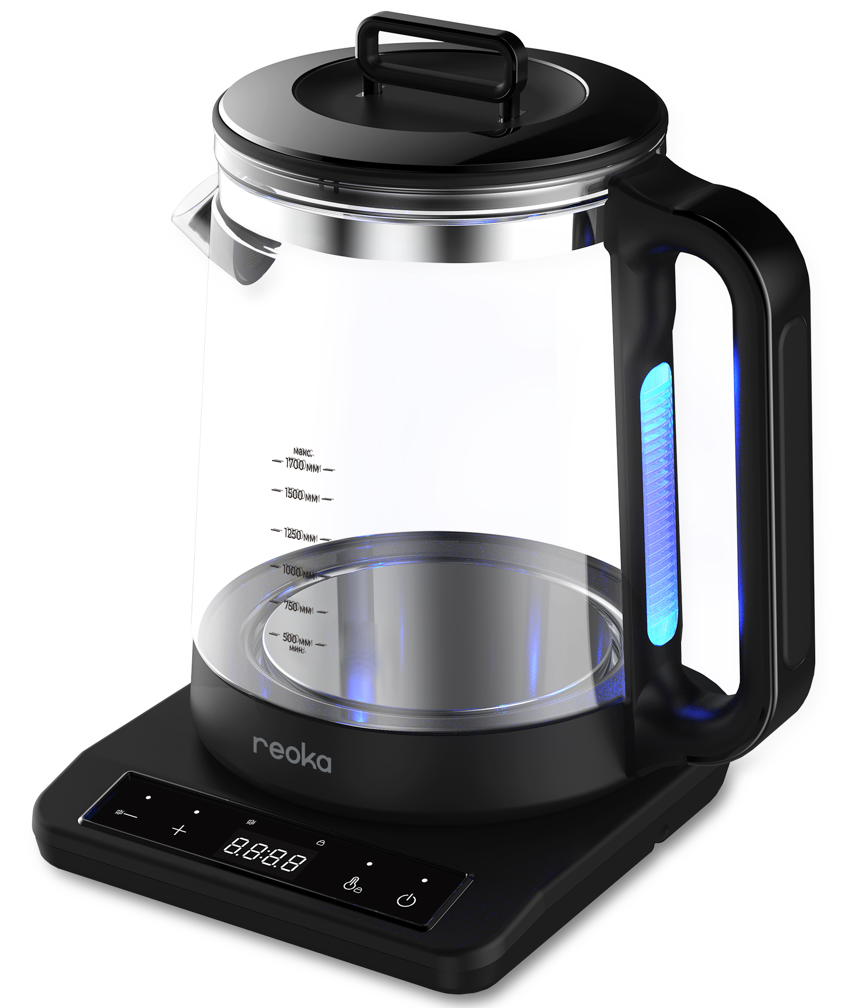 9137944 Электрочайник Reoka RKEK-12TS черный STDN-0042306