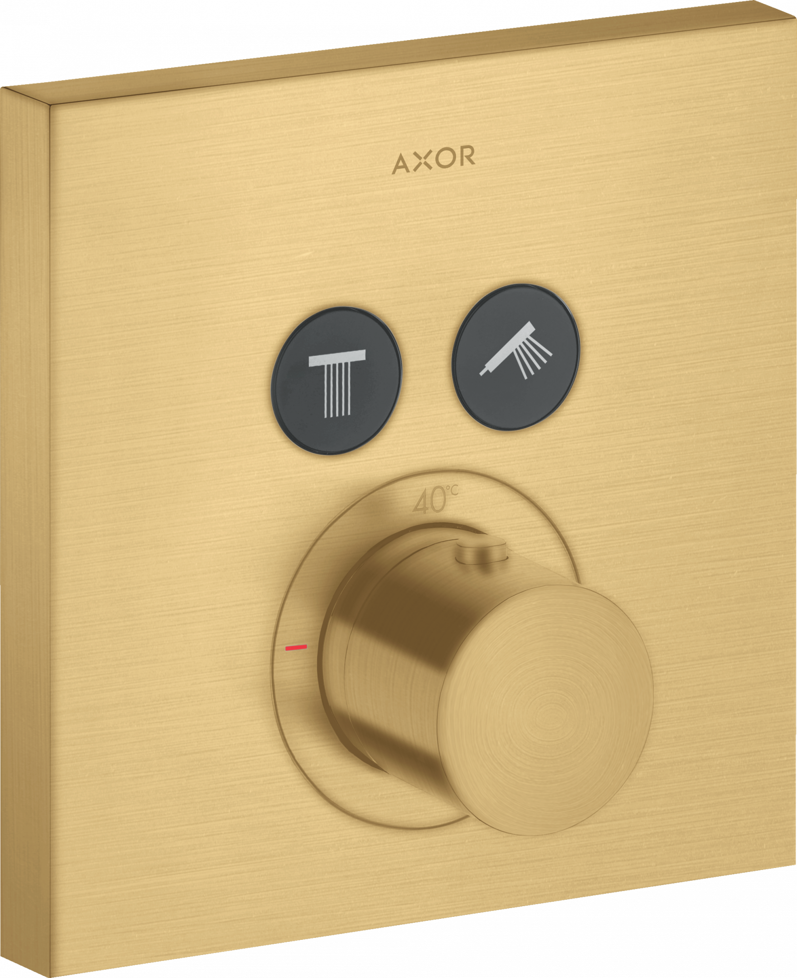 36715250 Термостат для скрытого монтажа квадратный для 2 функций AXOR SHOWERSOLUTIONS