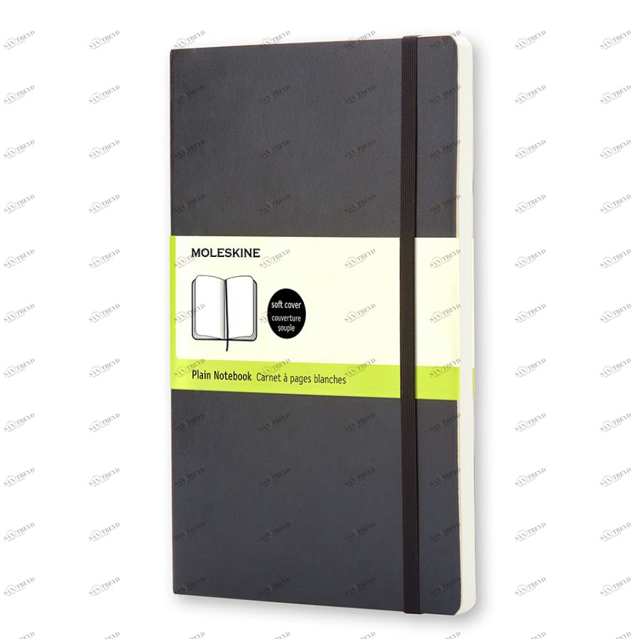 Блокнот Moleskine CLASSIC SOFT Pocket 90x140мм 192стр. нелинованный мягкая обложка фиксирующая резин 385247