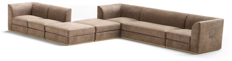 Barnini Oseo Модульный тканевый диван Richmond upon thames Rc113 - Вид №1