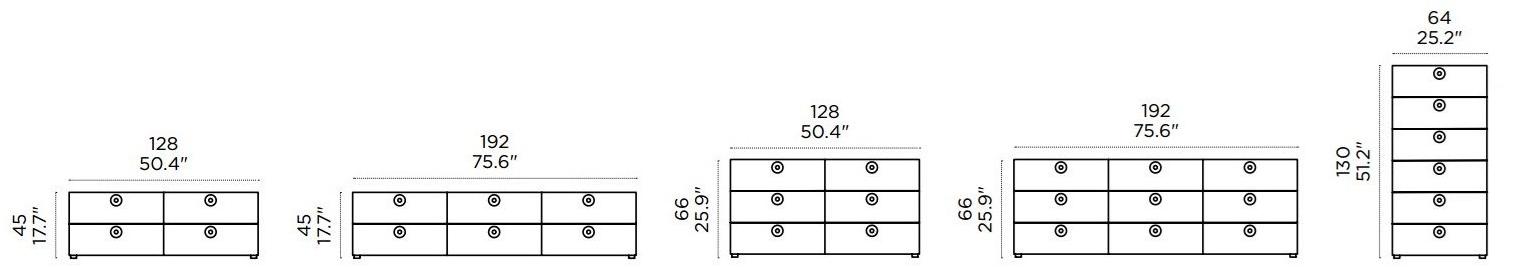 Casamania & Horm Комод из фанерованной или лакированной древесины Anish sun-id-1397114 - Вид №7