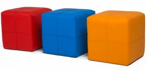 Пуфик ABC-KING квадратный (оранж)