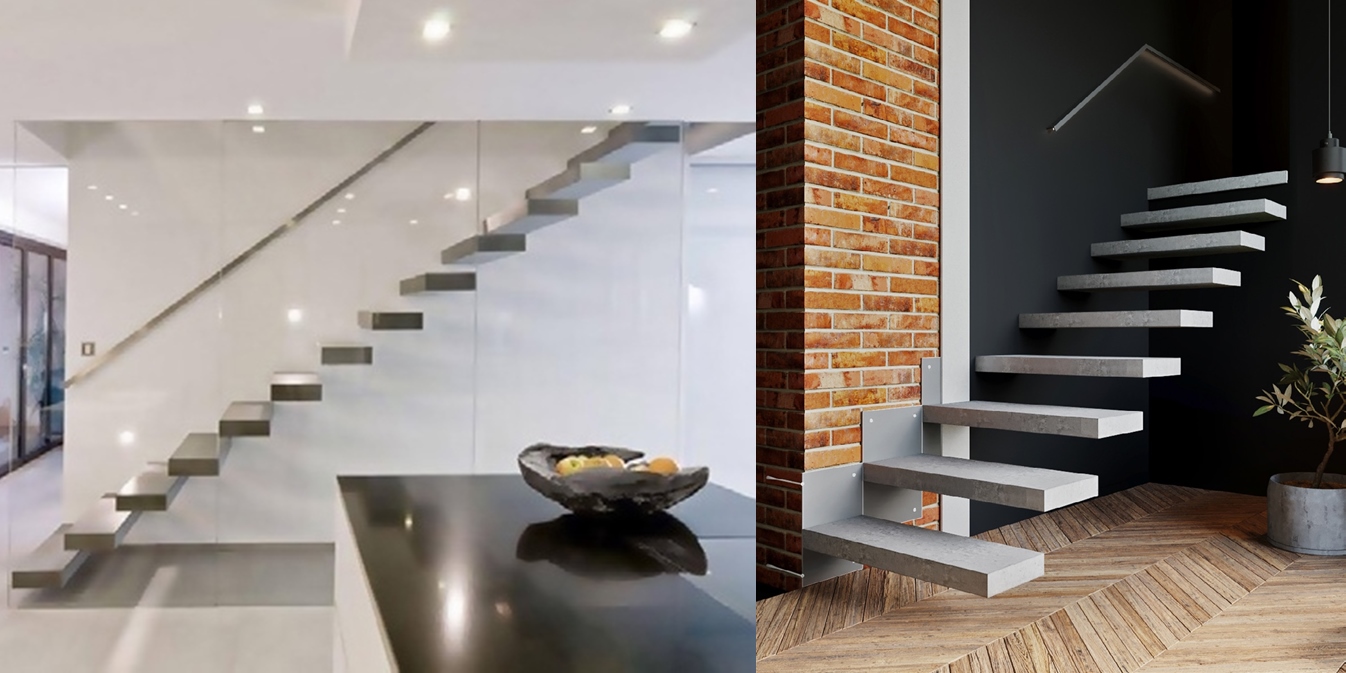 BetOn Ступень лестницы с креплением 300*900 серая ЛЕСТНИЦЫ ИЗ БЕТОНА ST701 - Вид №2