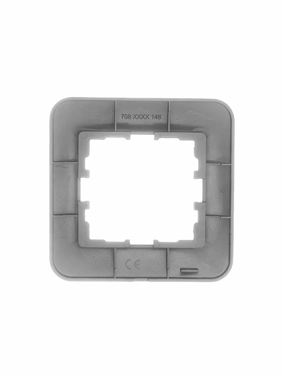 ASTI Рамка 1-ая горизонтальная б/вст платина LEZARD 7081-3500-146 - Вид №1