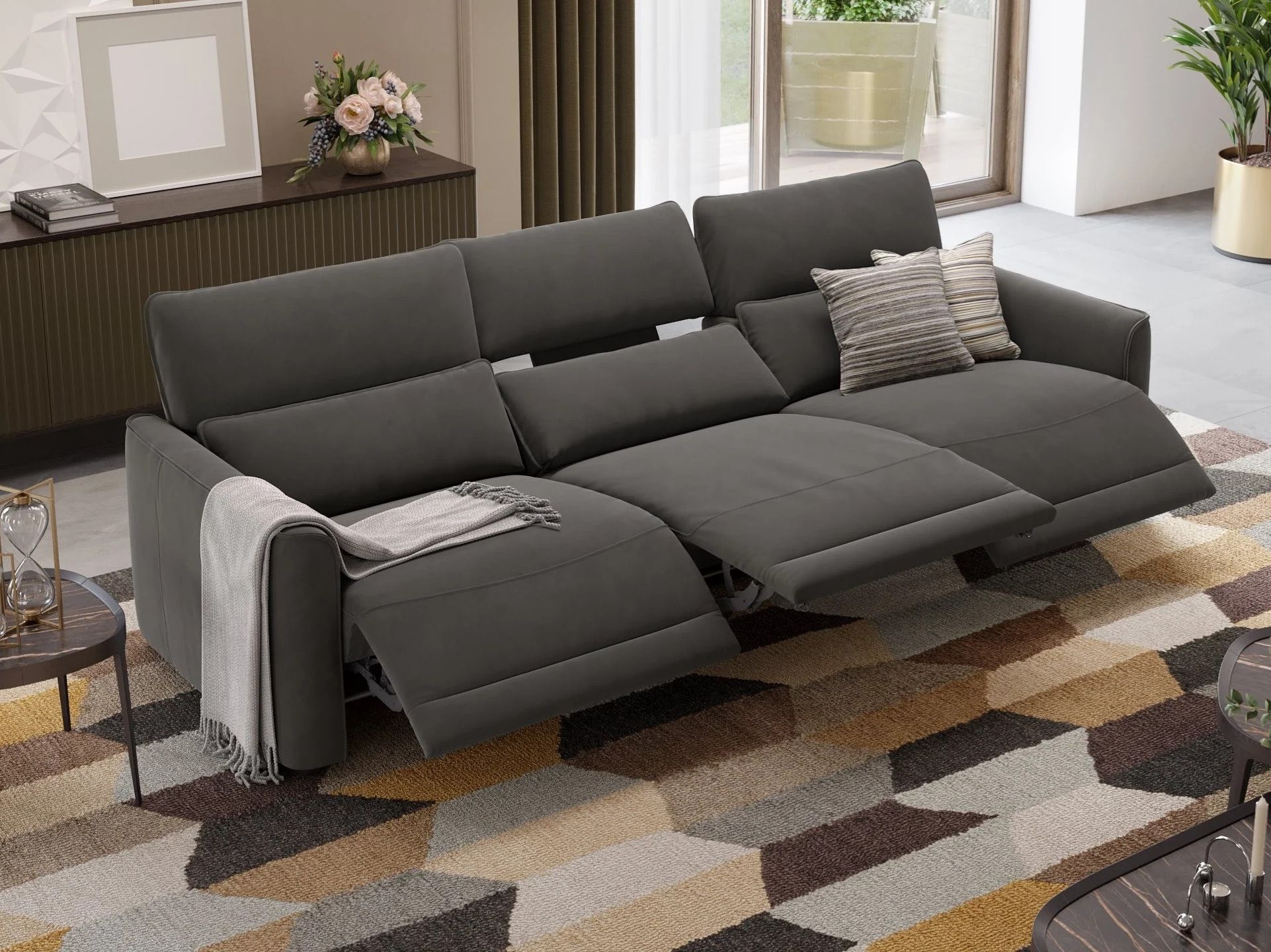 3-местный тканевый диван с электрическим движением Sofanella GALA XXL ARCH-00145532 - Вид №3