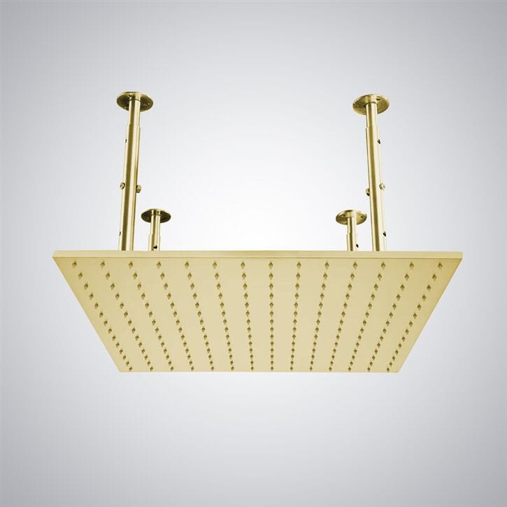 Квадратная душевая головка из нержавеющей стали Fontana Showers Luxe Fontaine ARCH-00059766 - Вид №5