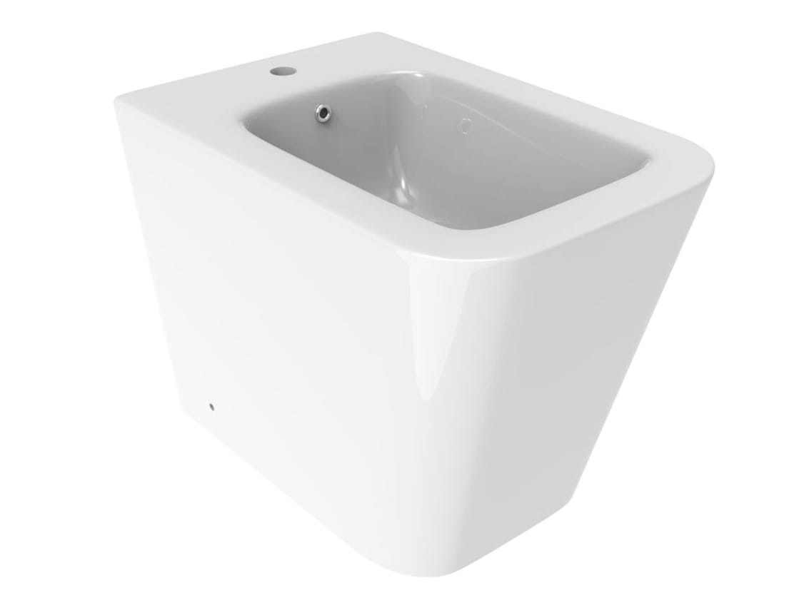 Керамическое напольное биде с переливом Ercos Wave ARCH-00124318