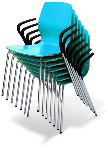 BENE Стул для конференций штабелируемый с подлокотниками sun-id-1480295 - Вид №2